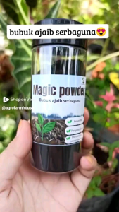 AGROFARM Bubuk ajaib pembenah media tanam penyubur daun dan memperkuat batang tanaman | pupuk serbaguna 3in1