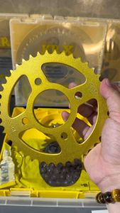 High Quality KRX Gold Chain & Sprocket Set