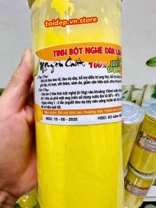 #1 Hủ 500gr Tinh Bột Nghệ Nguyên Chất Nhà Làm Tốt Cho Dạ DàyPhụ Nữ Sau SinhTrắng Dagiảm mụnmờ thâm námtỏigừnghành tím
