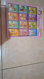 STICKER LUCU KARAKTER KARTUN ISI 24 LEMBAR/PICIS PAKET 3 PICIS DAN 5 PICIS
