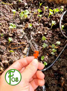 Spray jet Micro Sprinkler Green/Orange (100 pcs)