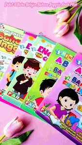 Paket 6 Buku Pengenalan Bahasa Inggris + Abjad Inggris + English Children (1 & 2) PAH