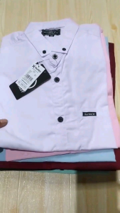 Kemeja Polos Pria Dewasa Lengan Pendek Distro Size M sampai XXXL