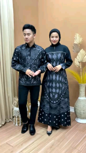 Gamis pasangan Baju keluarga Gamis Coupel Ayah ibu anak Sarimbit terbaru