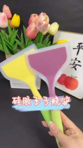 玉子烧硅胶铲 (1套2支) Tamagoyaki Silicone Spatula  #这款硅胶玉子烧铲子，质地柔软✨，不易变形在家做美食、烙饼、煎牛排、做辅食都很方便，不粘锅不伤锅耐高温‼️#硅胶铲 #玉子烧硅胶铲 #锅铲 ##1套2支
