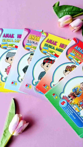 Buku Anak Hebat Suka Membaca Jilid 1-5 PNG