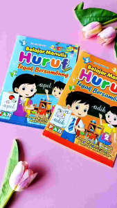Buku Anak Belajar Menulis Tegak Sambung dan Pandai Berhitung PAH