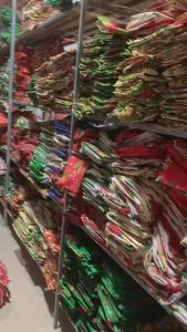 glamour CHRISTMAS design matchy window curtain/ kurtina pangbintana/ Christmas Home decir curtain green poinsettia