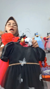 Dress Baby Cute Hitam: Beli Baju Gratis Sepatu & Bando