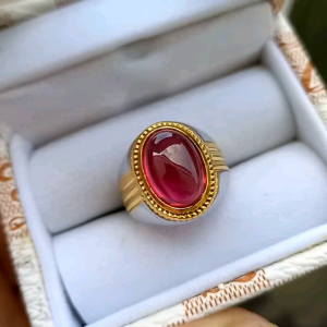 Cincin Batu Merah Siam Bangkok 9mhos