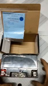 bình ắc qui GLOBE WP7A 12V7AH DÙNG XE ATILA VICTORIA VESPA xe ga 50cc cách dòng môtô 125cc