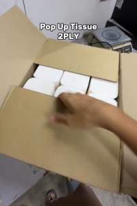 (36 PACKS) Premium 2Ply Soft Pop Up Tissue/Nature/ Tisu Pop Up /Tissue Paper/Hygiene Tissues Embossed Tissue Tisu Tarik 2 Ply