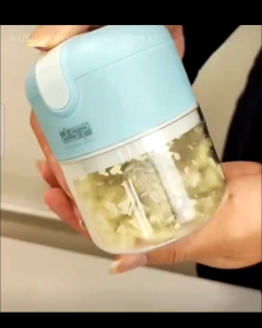 (Ready Stock) Wireless Electric Rechargeable Speedy Mini Food Processor Garlic Mini Chopper 250ml