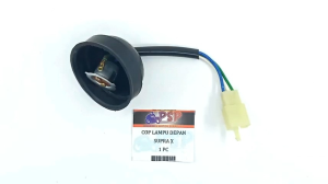Cop Lampu Depan SUPRA X - Pitingan / Fitting / Soket Dop Depan HONDA SUPRA X 100cc (karet Besar)