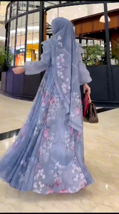 Gamis Alya Syari Dayyana Series // Bisa Cod Alisha Muslim Fashion