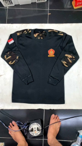 Kaos BANSER Loreng Lengan Panjang Kaos Banser Lengan Panjang Banser Doreng Nasional Terbaru MMF
