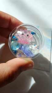 Griptok กริปต๊อก ติดมือถือ แบบกาว แบบโดม ติดเรซิ่น เซ็ตทะเล ปลาดาว หอย ฟรุ่งฟริ้ง แฮนเมด