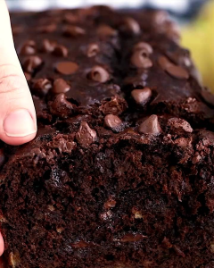 kue Bolu Pisang coklat Oven/Kukus Chocolate chips banana bread super lembut terlaris dan termurah