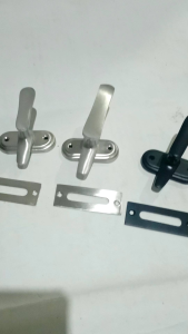Rambuncis aluminium kunci jendela rumah Handle PANOLET  aluminium Slot Grendel Kunci jendela Rambuncis stainless