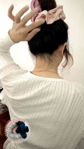 Curler Scrunchies (ready stock in sg)