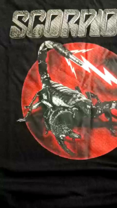 Kaos Pria | Scorpions Atasan Cowok Kaos Distro Kaos Lengan Pendek Baju Kaos Motif Trendy