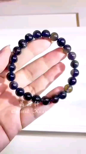 【现货 】 💰堇青石手链 8mm Iolite Bracelet|稳定心智 ✦ 激发灵感 ✦ 强化意志 ✦ 平衡能量|