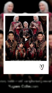 Batik Couple Keluarga Terlengkap Motif Sangkuriang Size M L XL XXL - Batik Family - Sarimbit Batik Pekalongan - Batik Pasangan - Batik Couple Keluarga Kekinian