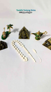 Tasbih Tulang Onta 33 Tulang Unta Premium Import Mesir