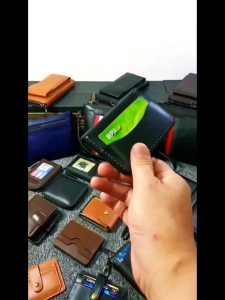 Card Holder Dompet Kartu Full Kulit Pria/Wanita