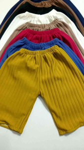 PAKET 3 PCS CELANA PENDEK ANAK PEREMPUAN KNIT HORNET HOTPANTS ANAK PEREMPUAN 1-6 TAHUN