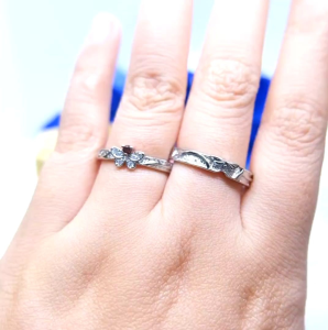 Cincin Couple Silver Adjustable: Hadiah Tunangan & Pasangan