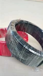 KABEL LISTRIK TEMABAGA H B Y KABEL 2.5mm2 50YARD MERAH-HITAM PEMBLIAN 1 ROLL GARTIS LAMPU LED 10WATT kabel untuk istalasi listrik perumahan kualitas bagus tidak mudah ngelupas