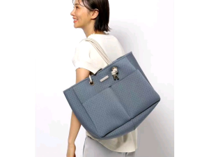 DaVee | Japanese style Tote bag Wetsuit fabric Beach bag Shopping bag