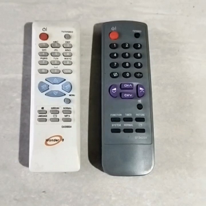 Remot Tv Sharp Remote Kontrol Universal Warna Putih dan Abu abu