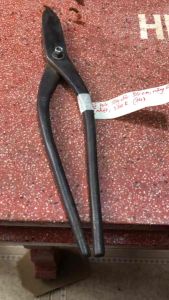 Kéo cắt tole sóng dài 34cm nặng 600g bán như hình có khắc chữ Nhật miệng đẹp