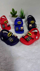Sandal Anak Laki-Laki Karakter Batman Tali Belakang