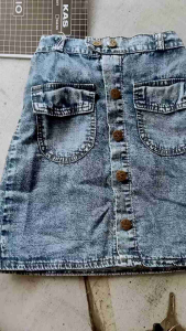 Rok Jeans Anak Perempuan Usia 2-5Tahun