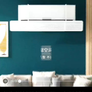 Gantungan Papan Cover Angin AC Air Conditioner Wind Deflector Three Bear 89cm Sticker Beruang-Adjustable AC Wind Cover Dekorasi Rumah-Cases Pelindung AC untuk Ruangan Kecil Putih Universal Cover AC