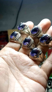 Batu cincin kecubung tanjung bintang cincin pria terlaris