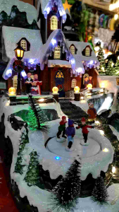 CHRISTMAS TIME IN THE CITY VILLAGE DISPLAY