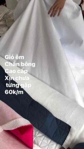 Vải gió trần bông Hàn quốc.vải dày dặn chống thấm nước