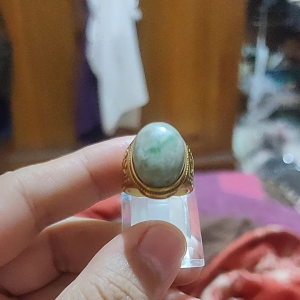 Cincin Akik Mewah Berkelas Batu Nefrit Jade