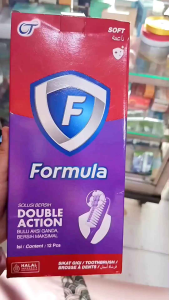 Sikat gigi formula 1pak/sikat formula/sikat gigi dewasa/sikat gigi 1pak 12pcs