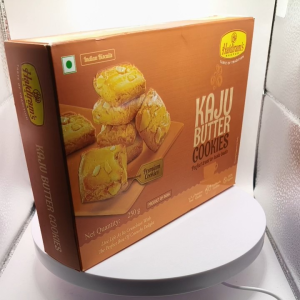 Haldiram Kaju Butter Cookies 250g - Traditional Indian Biscuits Trans Fat