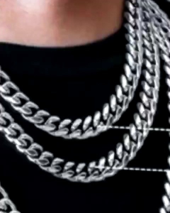 Satu Set Kalung Dan Gelang Model Jepit Jam Model Terbaru Anti Luntur Dan Anti Pudar