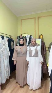 vivie dress gamis vest gamis lebaran gamis korea gamis korean style