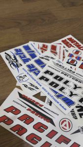 (( STICKER FRAME )) Sticker Deckal Stiker Rangka Sepeda Emblem Frame Bicycle Decal Decals Sticker