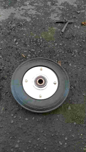 Roda Gerobak Roda Gletrek 8 Inch 500kg Refill isi ulang Roda Gerobak