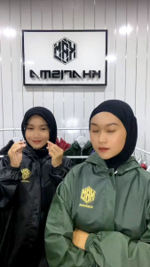 JAS HUJAN SETELAN ROK/MANTEL ROK/MANTOL WANITA