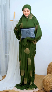 Mukena Dewasa TERUSAN LAJURAN Rayon Premium Bordir Umamah TERBARU | Mukena Terusan Sakinah Bisa COD